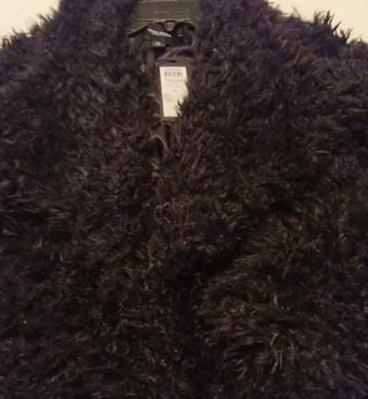 Vera Moda Women Fenda Jayla Short Faux Fur Jacket - Picture 4 of 8